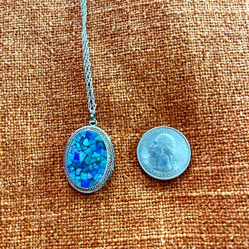 Oceans Whisper Sterling Silver Necklace